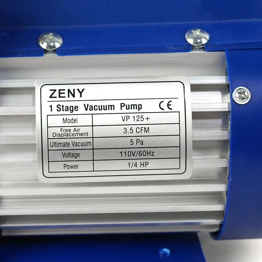 ZENY™ 3.5CFM 1/4HP Electric Vacuum Pump Refrigerant R134a HVAC Air Conditioner